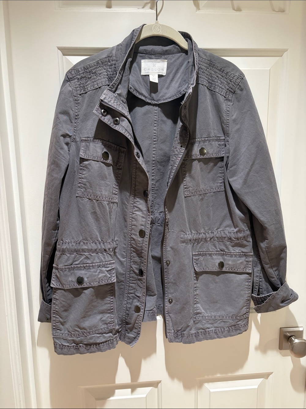 Caslon Men's Slate Gray Field Jacket